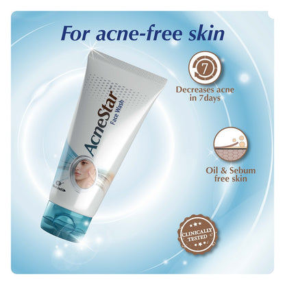 AcneStar Face Wash Multi-Piece Pack Set of 2 of 50g each