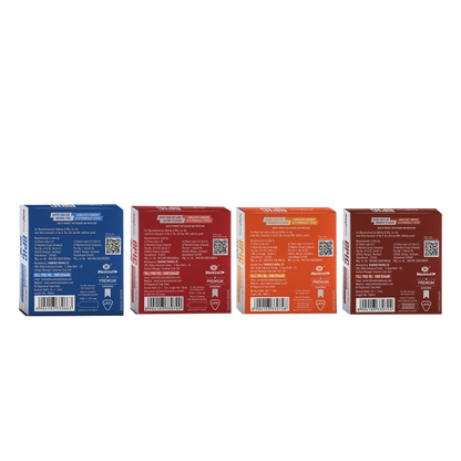 Manforce Epic Condoms Combo-Pack Set of 4N (3 N Condoms each)