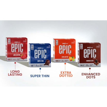 Manforce Epic Condoms Combo-Pack Set of 4N (3 N Condoms each)