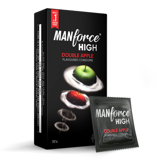 Manforce High Condoms Double Apple (10n) (Pack of 2)